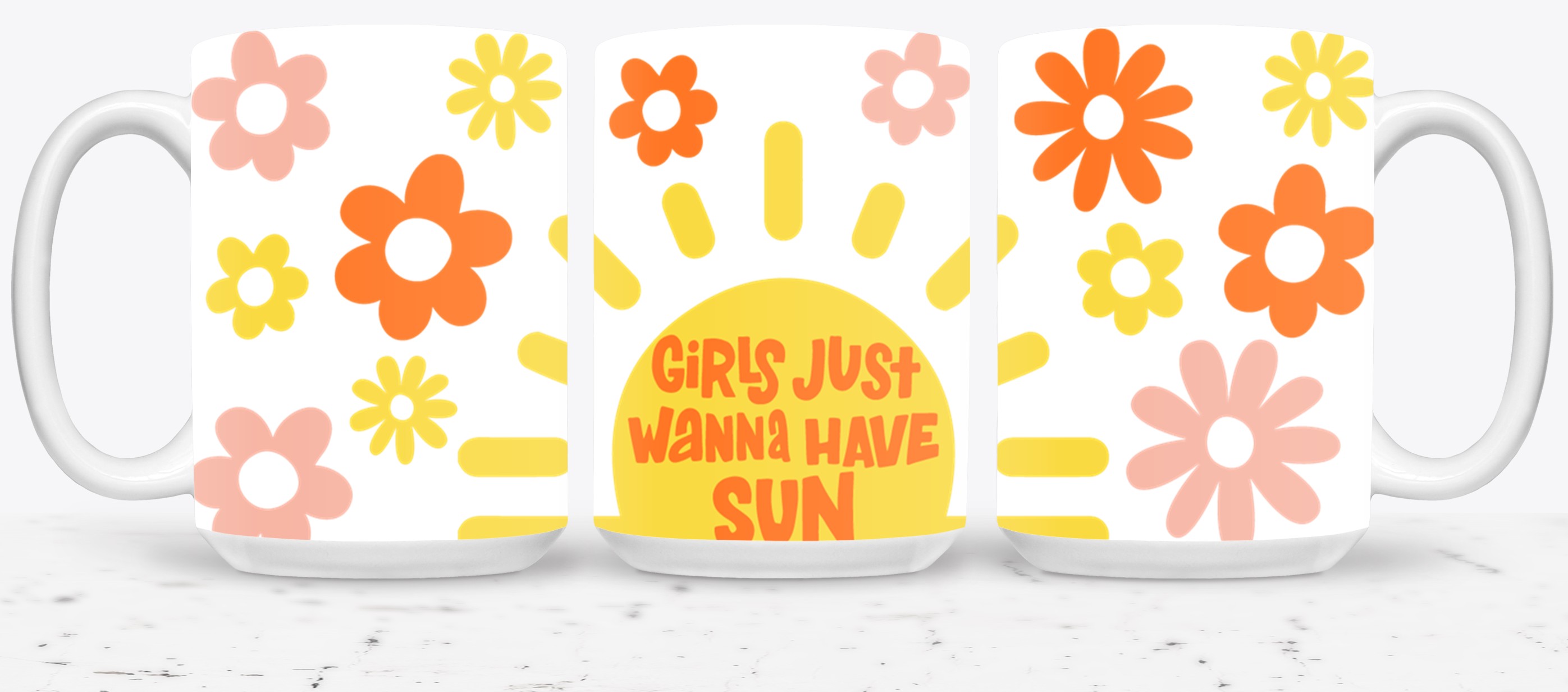 Girls Just Wanna Have Sun Floral-10684